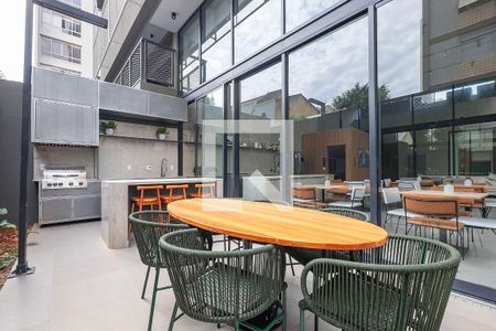 Studio à venda com 24m², 1 quarto e 1 vagaÁrea comum - Churrasqueira