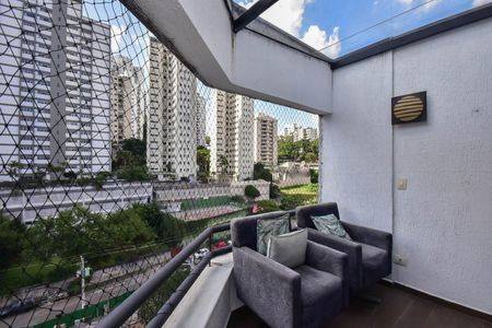 Apartamento à venda com 160m², 3 quartos e 2 vagasVaranda da Sala da Cobertura