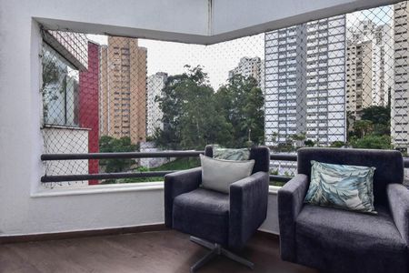 Apartamento à venda com 160m², 3 quartos e 2 vagasVaranda da Sala da Cobertura