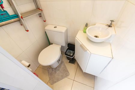 Apartamento à venda com 58m², 2 quartos e 1 vagaBanheiro de serviço