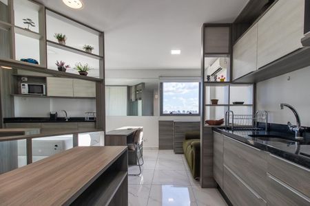 Studio para alugar com 30m², 1 quarto e sem vagaCozinha