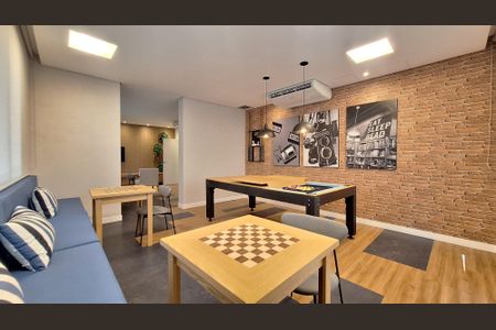 Apartamento à venda com 24m², 1 quarto e sem vagaÁrea comum - Salão de jogos