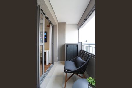 Studio à venda com 26m², 1 quarto e sem vagaVaranda