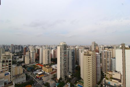 Studio à venda com 26m², 1 quarto e sem vagaVista da Varanda
