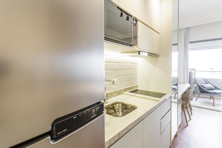 Studio à venda com 26m², 1 quarto e sem vagaCozinha