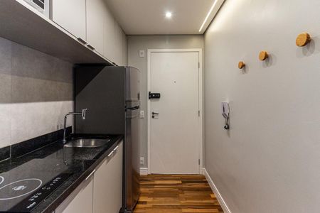 Studio para alugar com 30m², 1 quarto e sem vaga Studio para alugar com 30m², 1 quarto e sem vagaCozinha