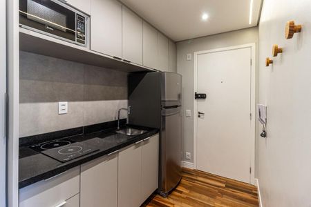 Studio para alugar com 30m², 1 quarto e sem vaga Studio para alugar com 30m², 1 quarto e sem vagaCozinha