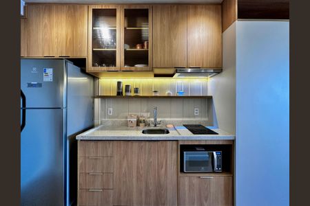 Studio para alugar com 26m², 1 quarto e sem vaga Studio para alugar com 26m², 1 quarto e sem vagaCozinha