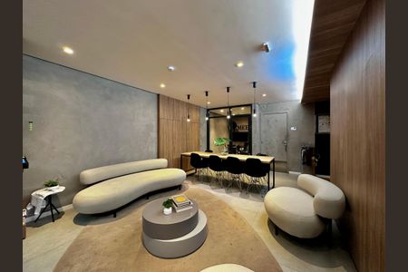 Studio para alugar com 26m², 1 quarto e sem vaga Studio para alugar com 26m², 1 quarto e sem vagaHall Social Bloco