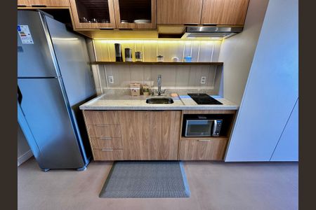 Studio para alugar com 26m², 1 quarto e sem vaga Studio para alugar com 26m², 1 quarto e sem vagaCozinha