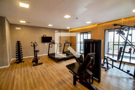 Studio para alugar com 26m², 1 quarto e sem vaga Studio para alugar com 26m², 1 quarto e sem vagaAcademia