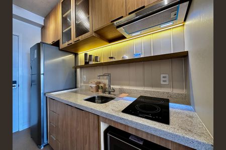 Studio para alugar com 26m², 1 quarto e sem vaga Studio para alugar com 26m², 1 quarto e sem vagaCozinha