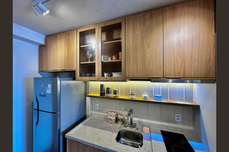 Studio para alugar com 26m², 1 quarto e sem vaga Studio para alugar com 26m², 1 quarto e sem vagaCozinha