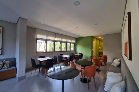 Studio à venda com 29m², 1 quarto e sem vagaÁrea comum - Salão de festas