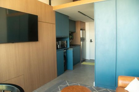 Studio à venda com 40m², 1 quarto e sem vaga Studio à venda com 40m², 1 quarto e sem vagaSala