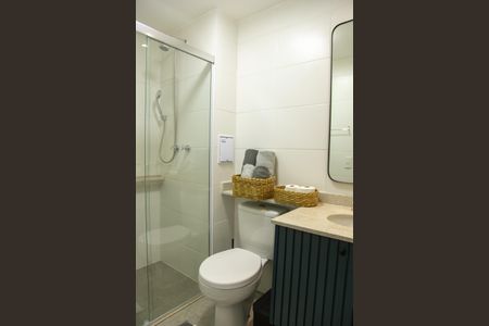 Studio à venda com 40m², 1 quarto e sem vaga Studio à venda com 40m², 1 quarto e sem vagaBanheiro