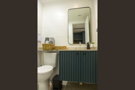 Studio à venda com 40m², 1 quarto e sem vaga Studio à venda com 40m², 1 quarto e sem vagaBanheiro