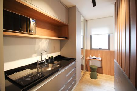 Apartamento à venda com 22m², 1 quarto e sem vaga Apartamento à venda com 22m², 1 quarto e sem vagaCozinha