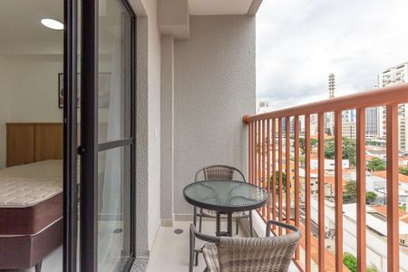 Studio à venda com 26m², 1 quarto e sem vagaVaranda 