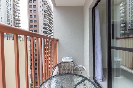 Studio à venda com 26m², 1 quarto e sem vagaVaranda 