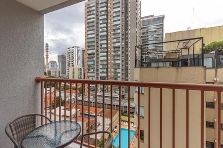 Studio à venda com 26m², 1 quarto e sem vagaVaranda 