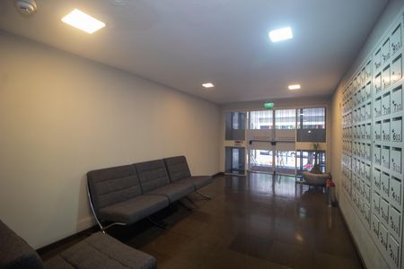 Studio à venda com 32m², 1 quarto e sem vaga Studio à venda com 32m², 1 quarto e sem vagaHall de entrada