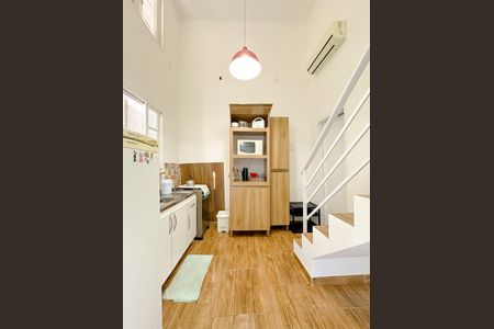 Casa para alugar com 50m², 1 quarto e 2 vagasCozinha