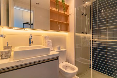 Studio para alugar com 26m², 1 quarto e sem vagaBanheiro