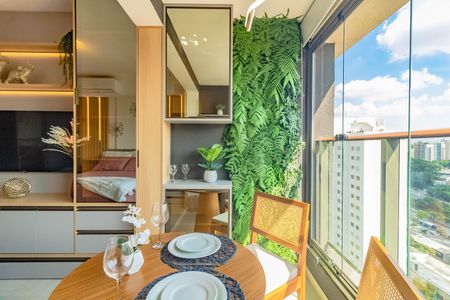 Studio para alugar com 26m², 1 quarto e sem vagavaranda do Studio