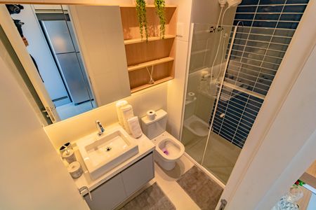 Studio para alugar com 26m², 1 quarto e sem vagaBanheiro