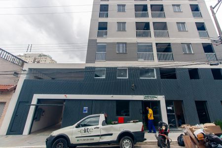 Apartamento para alugar com 31m², 1 quarto e sem vagaFachada e placa