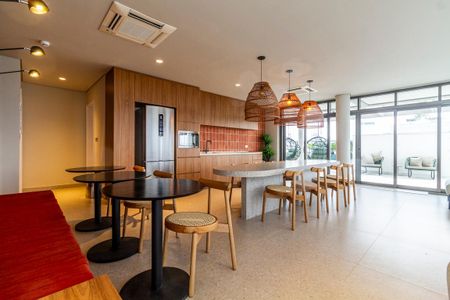 Studio à venda com 26m², 1 quarto e sem vagaÁrea comum - Espaço Gourmet