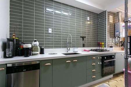 Apartamento à venda com 84m², 3 quartos e 2 vagasCozinha