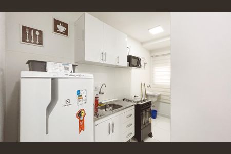 Apartamento para alugar com 24m², 1 quarto e sem vaga Apartamento para alugar com 24m², 1 quarto e sem vagaCozinha e Área de Serviço