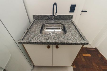 Studio para alugar com 32m², 1 quarto e sem vaga Studio para alugar com 32m², 1 quarto e sem vagaCozinha