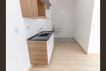 Apartamento para alugar com 37m², 2 quartos e sem vaga Apartamento para alugar com 37m², 2 quartos e sem vagaCozinha e Área de Serviço