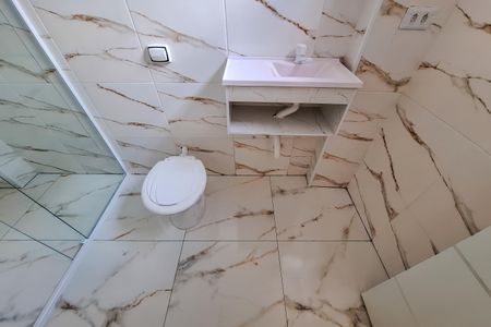 Studio à venda com 30m², 1 quarto e sem vaga Studio à venda com 30m², 1 quarto e sem vagaBanheiro