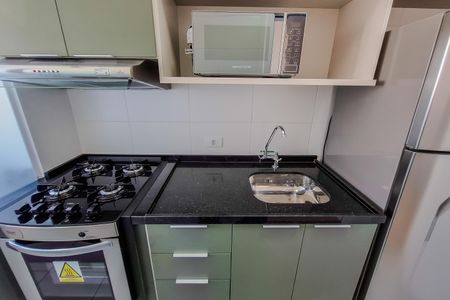 Studio para alugar com 28m², 1 quarto e sem vagaCozinha 