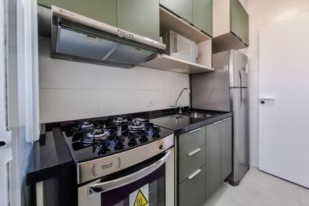 Studio para alugar com 28m², 1 quarto e sem vagaCozinha 