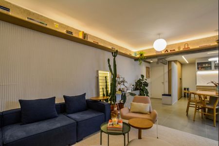 Apartamento à venda com 98m², 3 quartos e 2 vagasSala