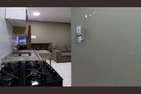 Apartamento à venda com 37m², 2 quartos e sem vagaCozinha