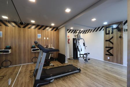 Apartamento para alugar com 27m², 1 quarto e sem vagaÁrea comum - Academia