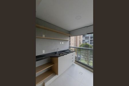 Apartamento à venda com 50m², 1 quarto e 1 vaga Apartamento à venda com 50m², 1 quarto e 1 vagaVaranda conjugada sala