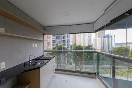 Apartamento à venda com 50m², 1 quarto e 1 vaga Apartamento à venda com 50m², 1 quarto e 1 vagaVaranda conjugada sala