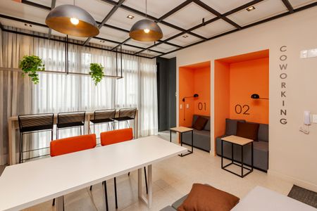 Apartamento para alugar com 27m², 1 quarto e sem vagaCoworking