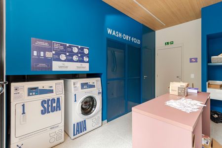 Apartamento para alugar com 27m², 1 quarto e sem vagaLavanderia