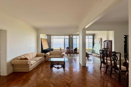 Sala de apartamento para alugar com 3 quartos, 250m² em Flamengo, Rio de Janeiro