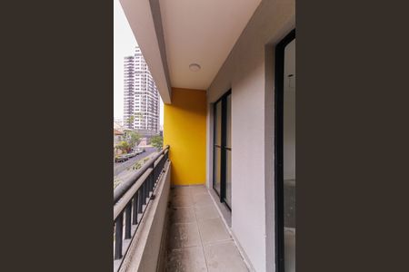 Varanda de kitnet/studio para alugar com 1 quarto, 24m² em Belenzinho, São Paulo