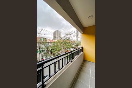Varanda de kitnet/studio para alugar com 1 quarto, 24m² em Belenzinho, São Paulo