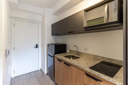 Studio à venda com 24m², 1 quarto e sem vagaCozinha